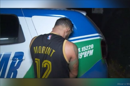 Homem preso por tráfico de drogas em Goiânia (Foto: Reprodução)