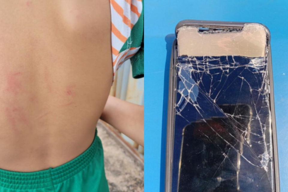 Homem é preso suspeito de agredir a filha de nove anos com mangueira e perseguir enteado em Trindade