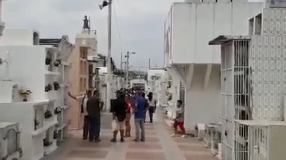 Cemitério de Portoviejo (Foto: Reprodução)