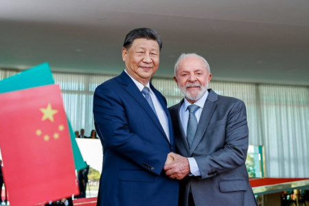 Lula e Xi Jinping, chefes de Estado de Brasil e China (Foto: Agência Brasil)