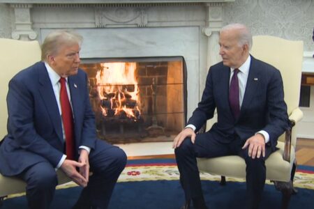 Trump e Biden (Foto: Reprodução)