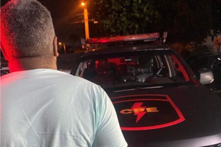 Homem que se identificava como secretário da prefeitura de Aparecida (Foto: Reprodução)