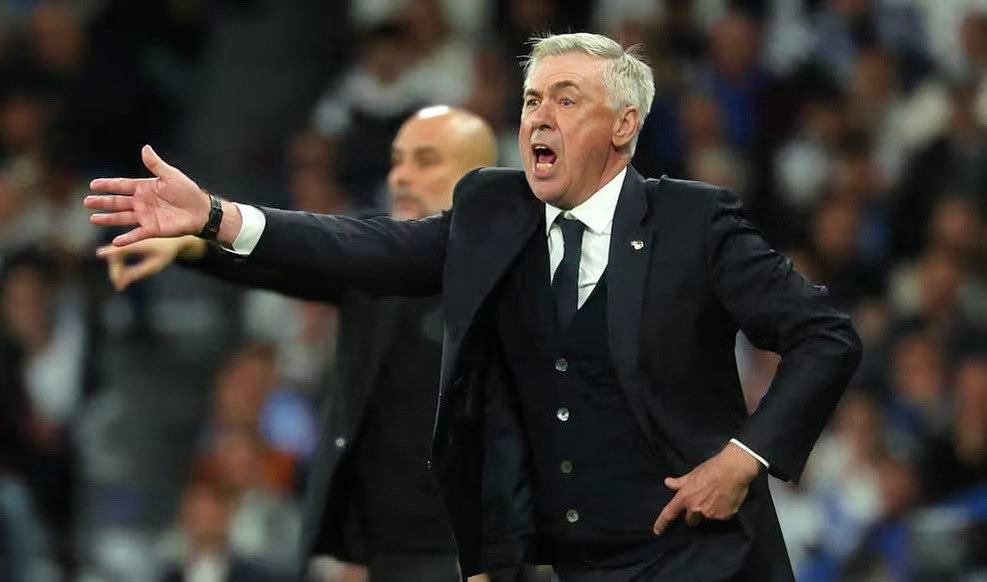 Carlo Ancelotti, técnico do Real Madrid