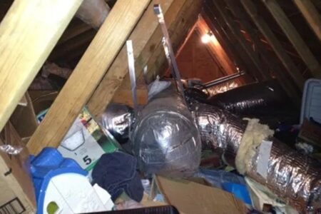 Mulher encontra ex-namorado morando escondido em sua casa 12 anos após término fugiu antes da chegada da polícia