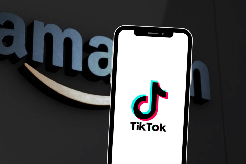 Amazon faz oferta para comprar tik tok nos EUA (Foto: Montagem/Mais Goiás)