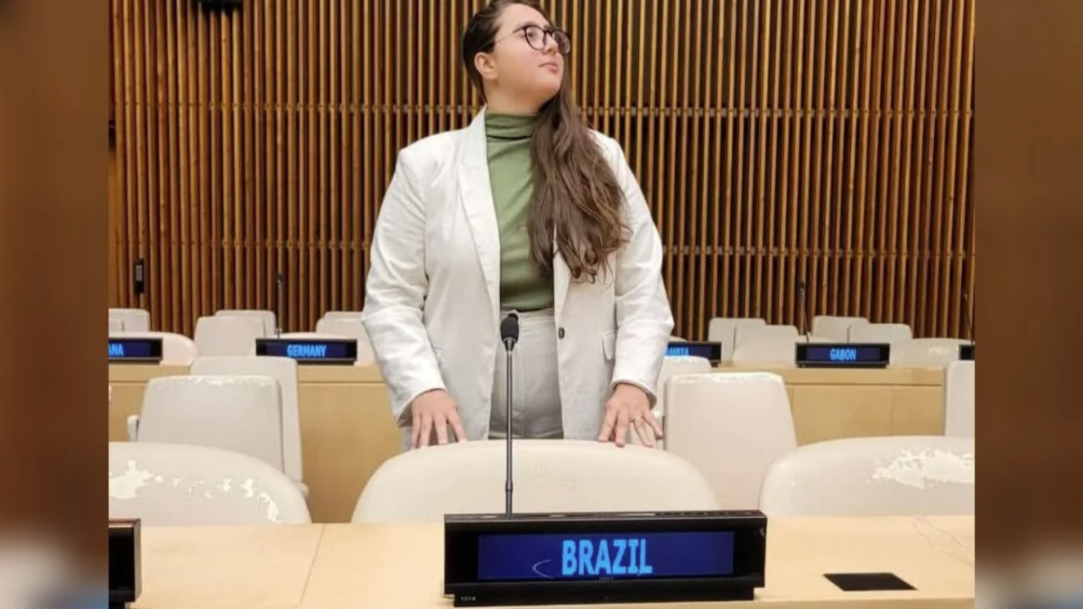 Estudante da UFG convidada para assembleia da ONU faz rifa para custear viagem (Foto: Arquivo pessoal)