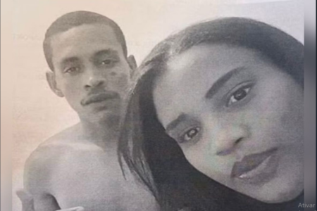 Flávio dos Santos Neri e Jéssica Cristina de Assis (Foto: Reprodução)