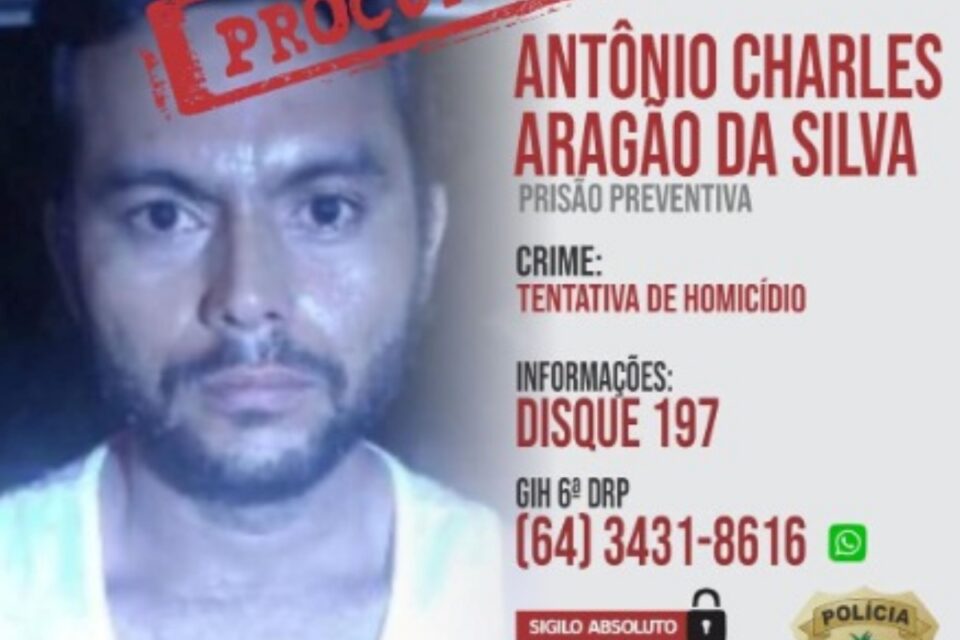 A imagem mostra uma foto divulgada pela polícia