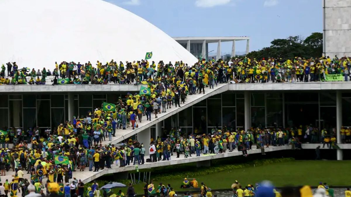 Atos golpistas de 8/1 (Foto: Agência Brasil)