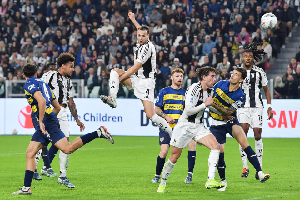 Juventus 2x2 Parma, no primeiro turno do Campeonato Italiano