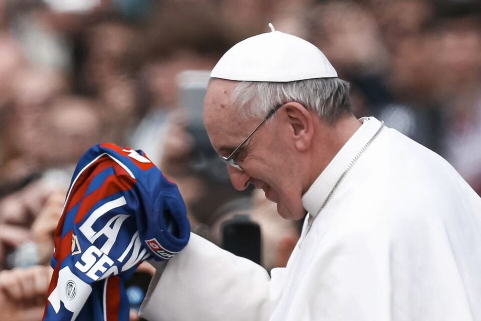 Papa Francisco um apaixonado pelo futebol, principalmente pelo San Lorenzo