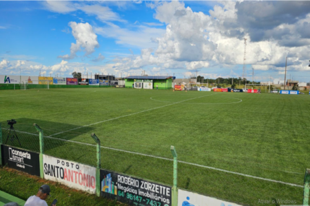 Estádio Adib Elias, em Catalão (Foto: Reprodução/Zap Catalão)