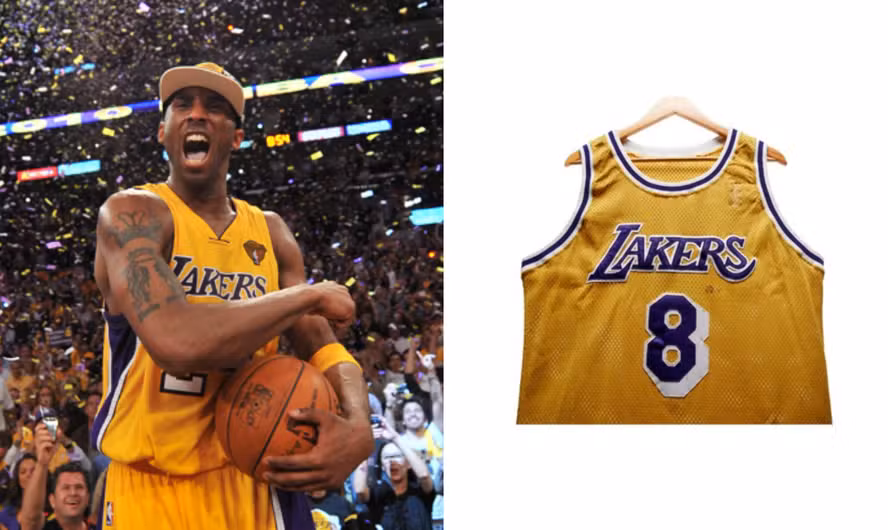 Camisa do astro Kobe Bryant