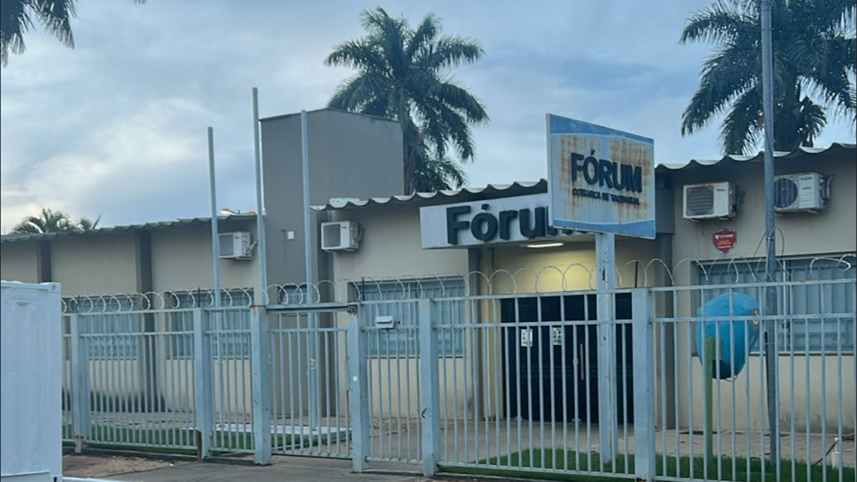 Fachada do Fórum de Taquaral (Foto: Reprodução)