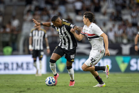 Atlético-MG e São Paulo empataram por 0 a 0, no Mineirão