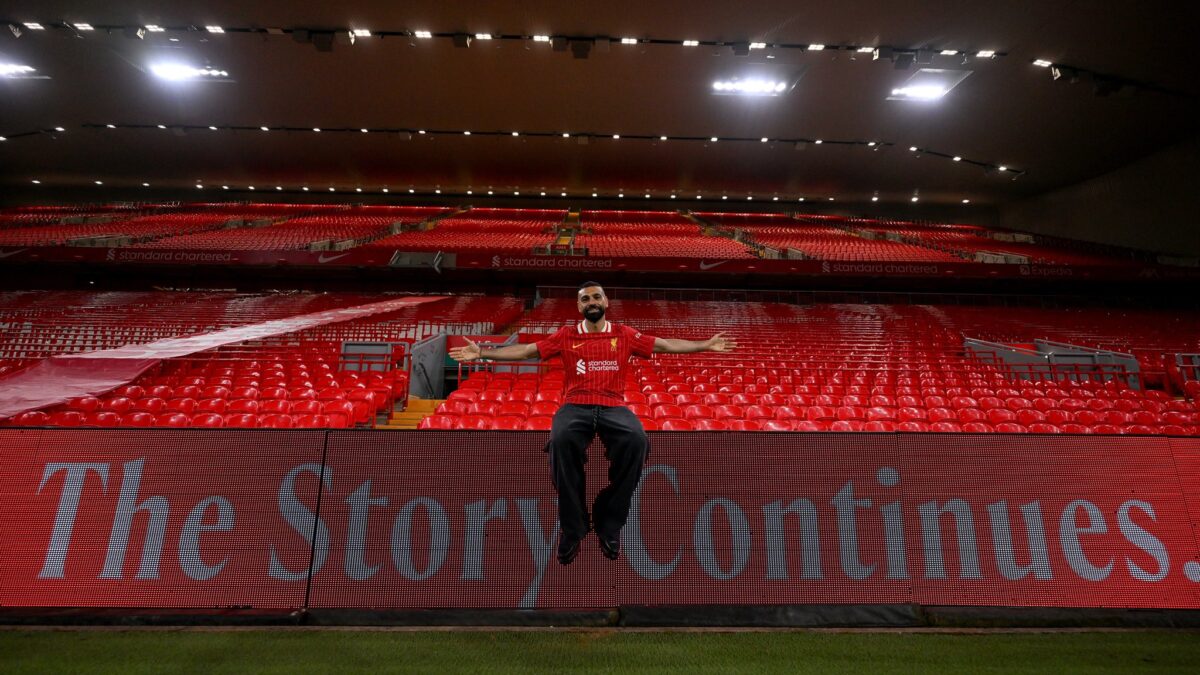 Mohamed Salah, atacante do Liverpool