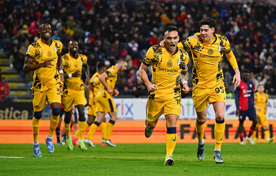 Cagliari 0x3 Inter de Milão, no primeiro turno do Campeonato Italiano