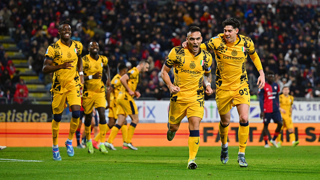 Cagliari 0x3 Inter de Milão, no primeiro turno do Campeonato Italiano