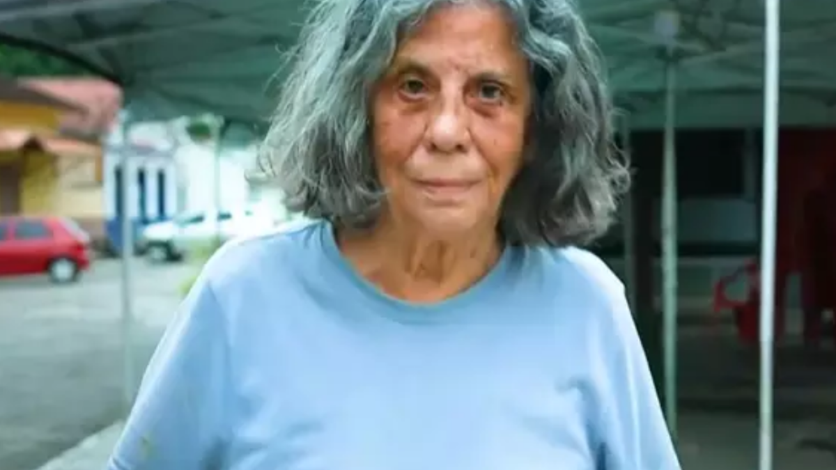 Atriz Maria Gladys, em dificuldade financeira (Foto: Reprodução/TV Record)
