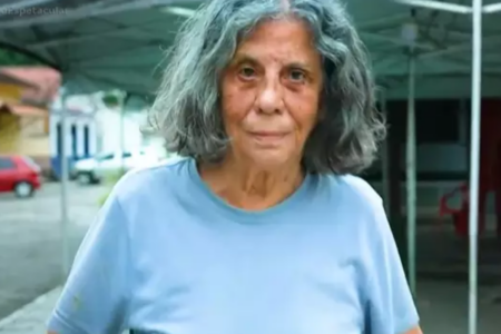 Atriz Maria Gladys, em dificuldade financeira (Foto: Reprodução/TV Record)