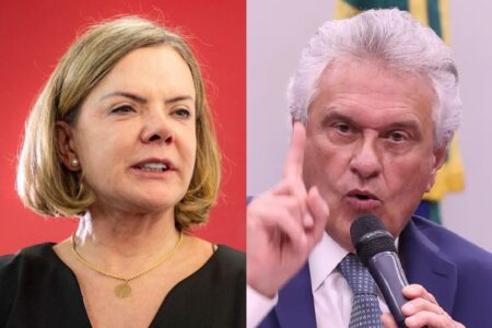 Gleisi rebate Caiado e afirma que PEC da Segurança de Lula não tira poder das polícias Ggovernador de Goiás fez críticas à Lula