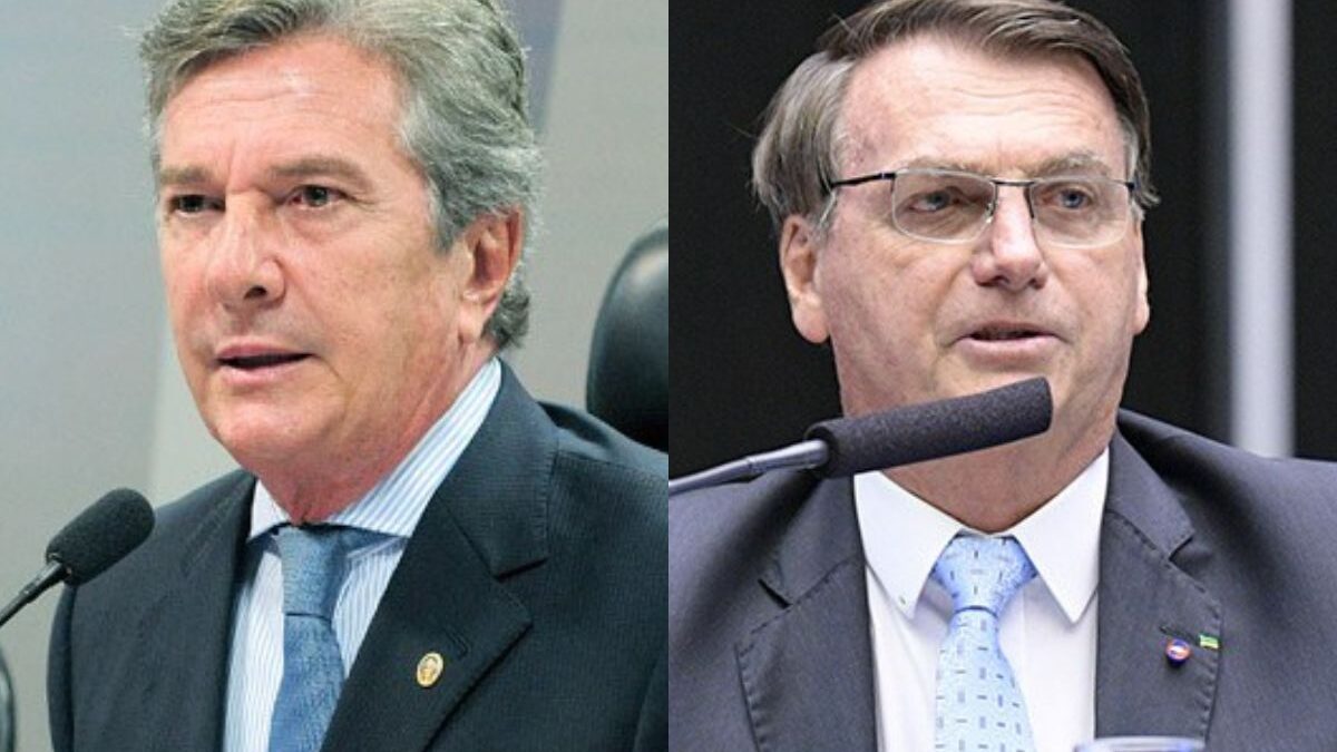 Collor e Bolsonaro (Fotos: agência Senado)