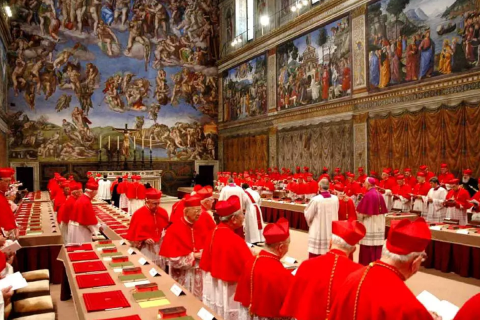 Com a morte do Papa Francisco, cardeais vão iniciar o processo que definirá seu sucessor (Foto: Vatican News)
