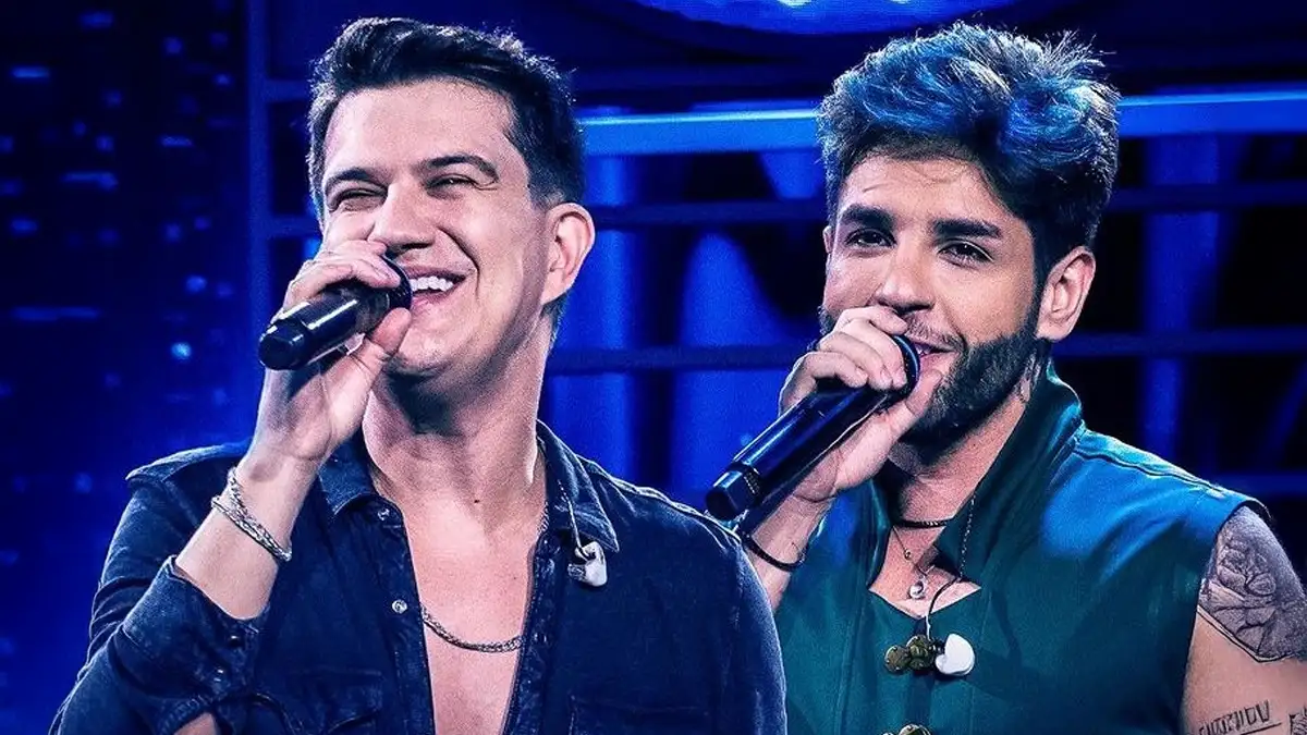 Hugo e Guilherme (Foto: Reprodução)