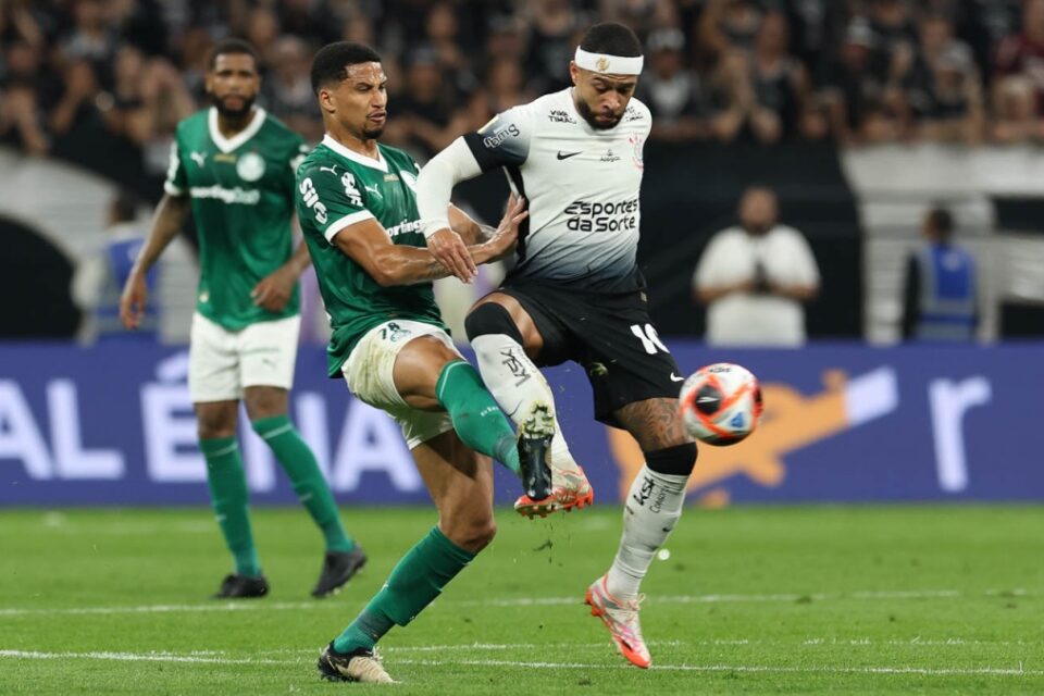 Partida entre Palmeiras x Corinthians