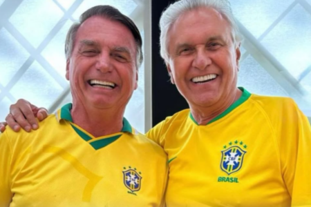 Ronaldo Caiado e Jair Bolsonaro (Foto: Instagram/Caiado)