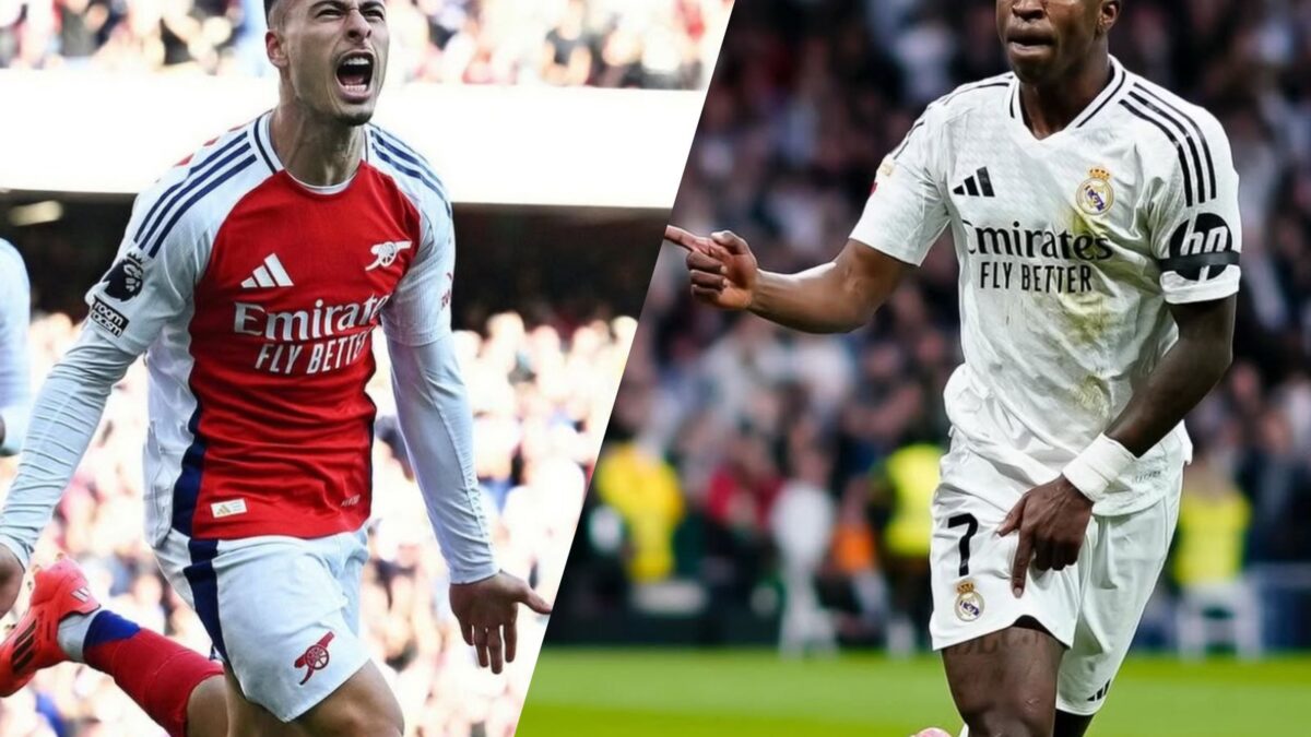 Arsenal e Real Madrid se enfrentam hoje pela liga dos Campeões