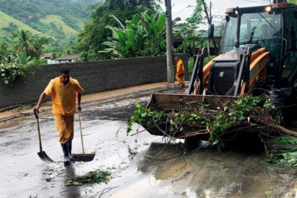 Chuvas causaram estrago no Rio de Janeiro (Foto: Prefeitura de Angra dos Reis)