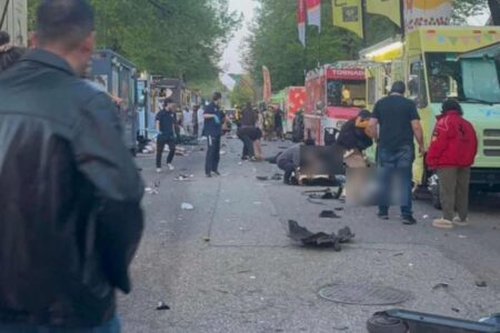 Motorista atropelou multidão no Canadá (Foto: redes sociais)