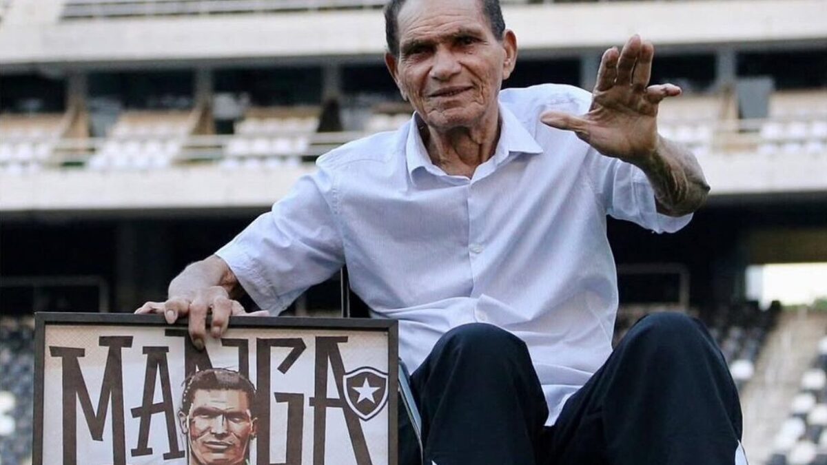 Faleceu nesta terça (8/4) o goleiro Manga, ídolo do Botafogo