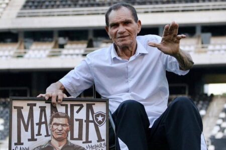 Faleceu nesta terça (8/4) o goleiro Manga, ídolo do Botafogo