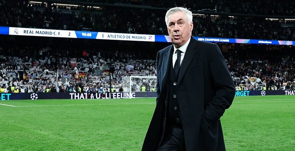 Carlo Ancelotti, técnico do Real Madrid
