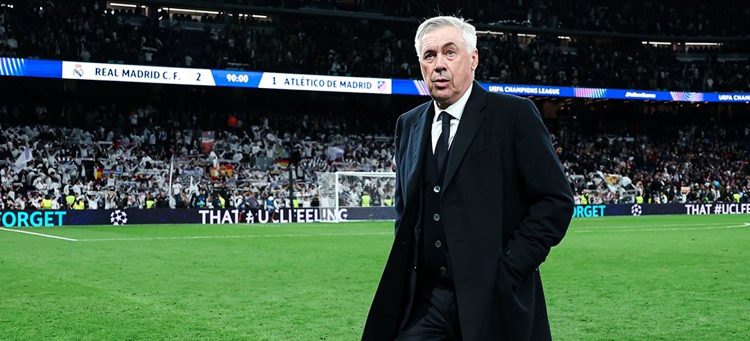 Carlo Ancelotti, técnico do Real Madrid