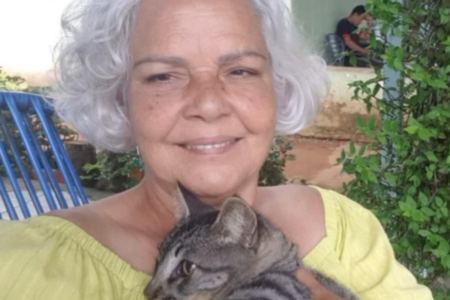 Idosa presa por envolvimento na tentativa de golpe de 8 de janeiro (Foto: Reprodução)