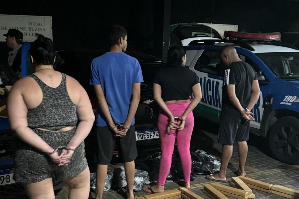 Polícia prende grupo com droga avaliada em R$ 225 mil em Goiânia
