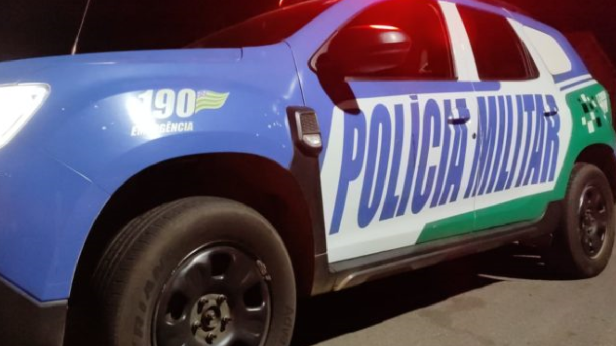 Filho é preso por agressão e ameaça de morte contra a mãe de 74 anos em Montividiu (Foto: Divulgação/Polícia Militar)