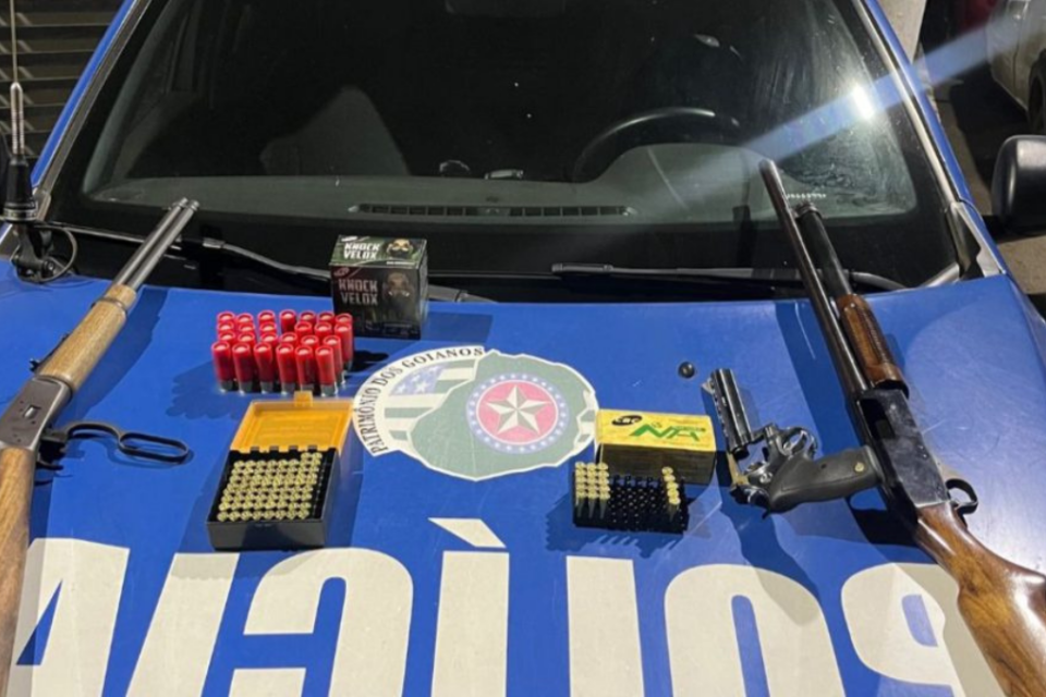 Idoso é preso suspeito de ameaçar crianças com arma de fogo em condomínio de Catalão