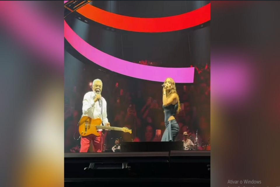 Gilberto Gil e Anitta (Foto: Reprodução)