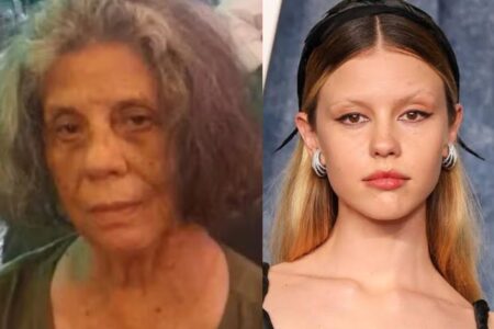 Maria Gladys e Mia Goth (Foto: Reprodução)