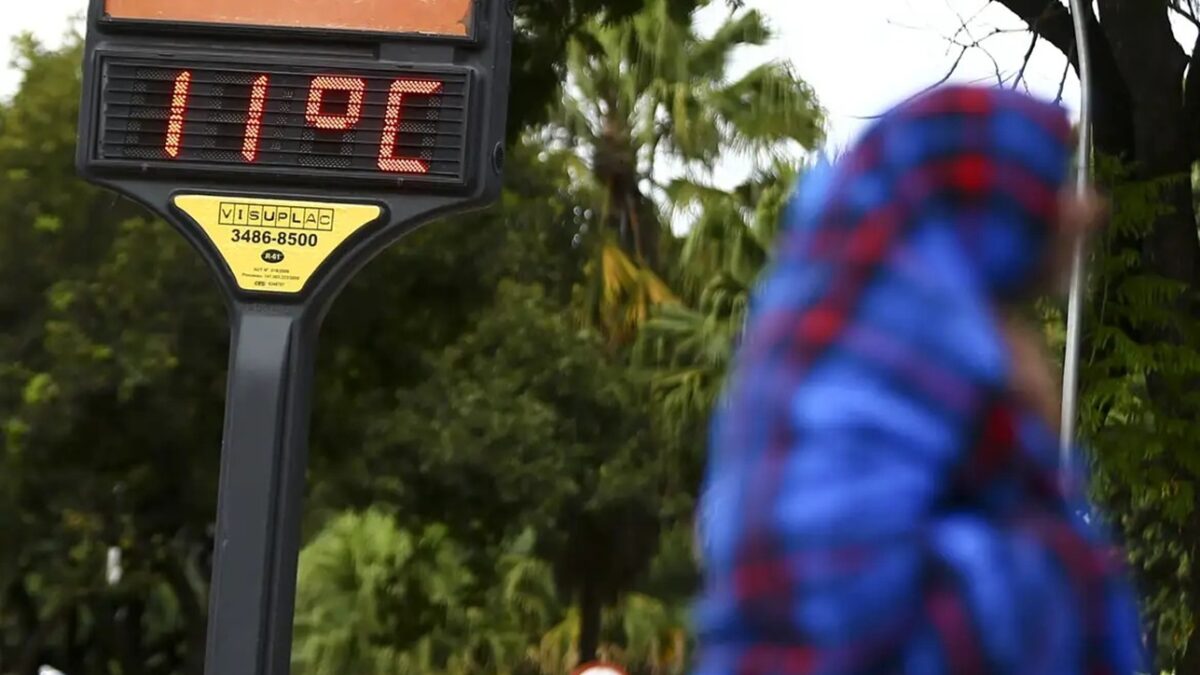O que é onda polar? Frio no país começa nesta terça; veja onde Regiões do Brasil podem registrar temperaturas abaixo de 0°C