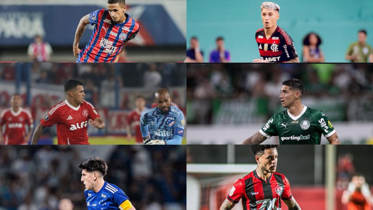 Uns com o futuro já definido outros nem tantos, veja quem joga pela Libertadores e Sul-Americana