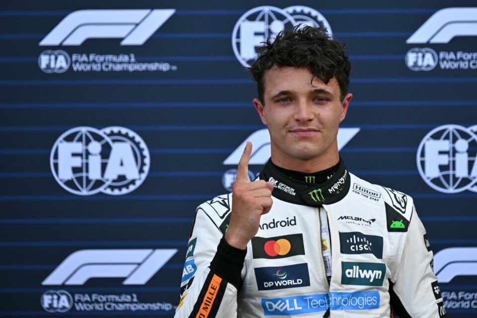 Lando Norris, pole position do GP de Mônaco