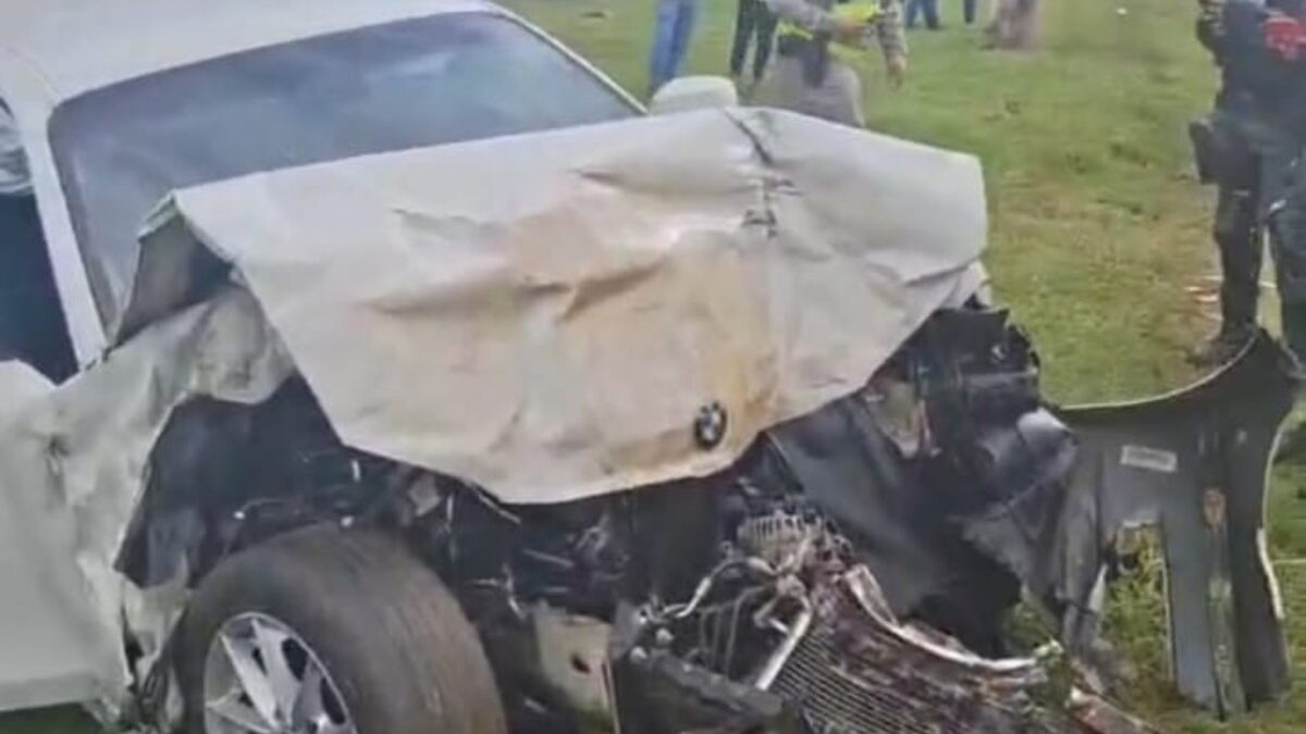 Homem rouba BMW, provoca acidente e morre na GO-070 em Goianira