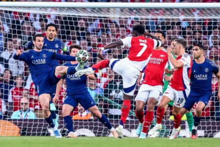 Arsenal precisa reverter placar de 1 a 0 contra o PSG para ficar com a vaga