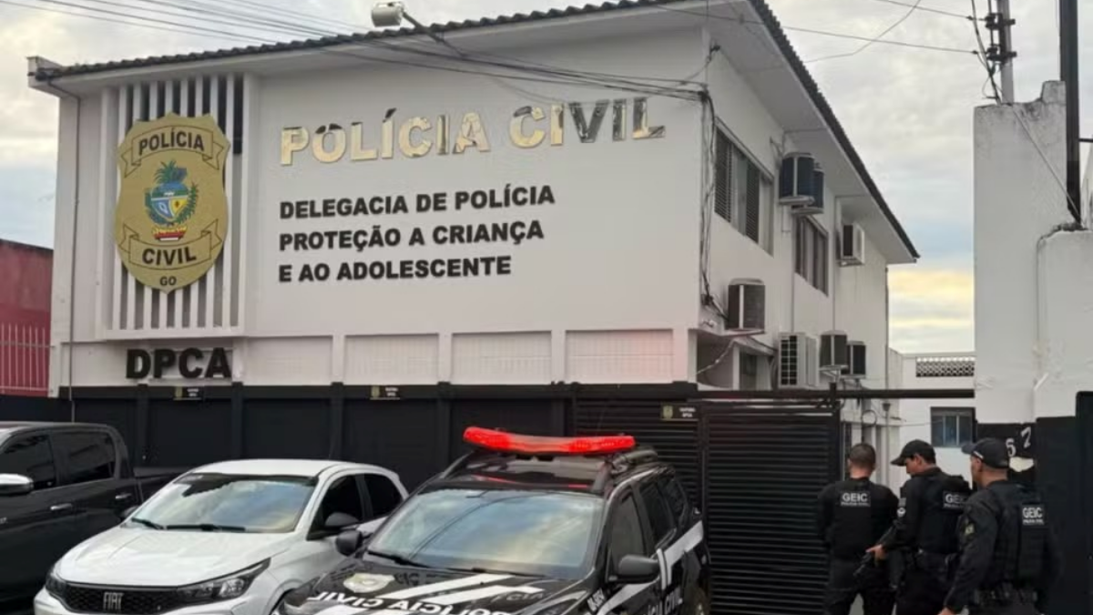 A imagem da fachada da DPCA