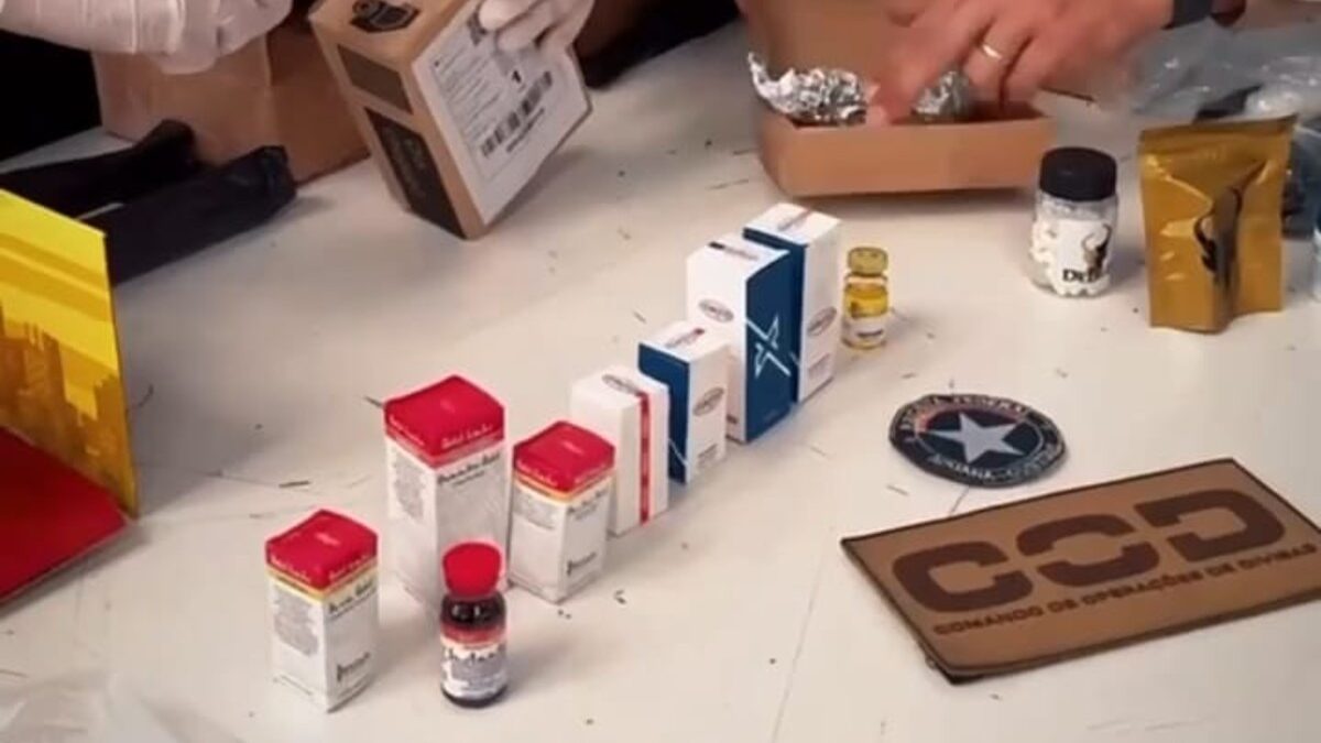 Operação apreende maconha “gourmet” e anabolizantes em Goiás
